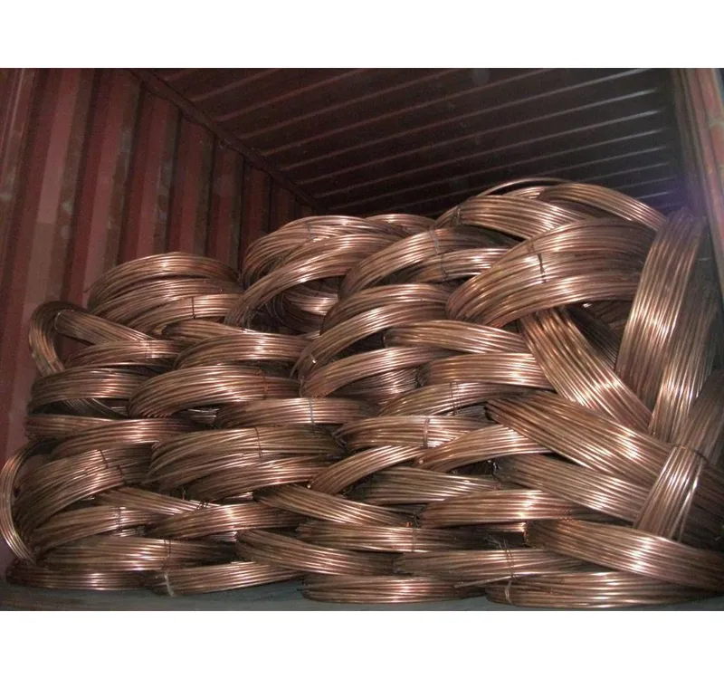 Long-Term Stock Pure Copper Wires Bright Copper Scrap Wires