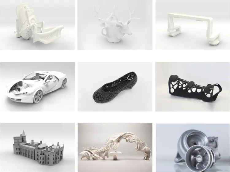 Kins Prototyping Service 3D Printed Shoes Sole Prototype Service