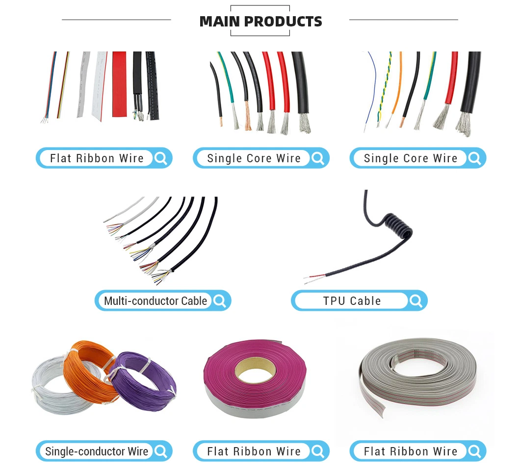 UL10269 Electrical Cable Wire PVC Solar Cable PV Wire for Electronics and Solar Energy with UL