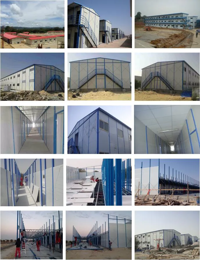 Prefabricated Steel Structural Broiler Farm House/ Prefab House Building of Q235B/Q345b Material