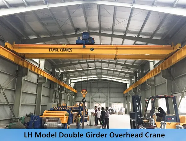 Workshop Used 10 Ton Electric Double Girder Overhead Crane Price