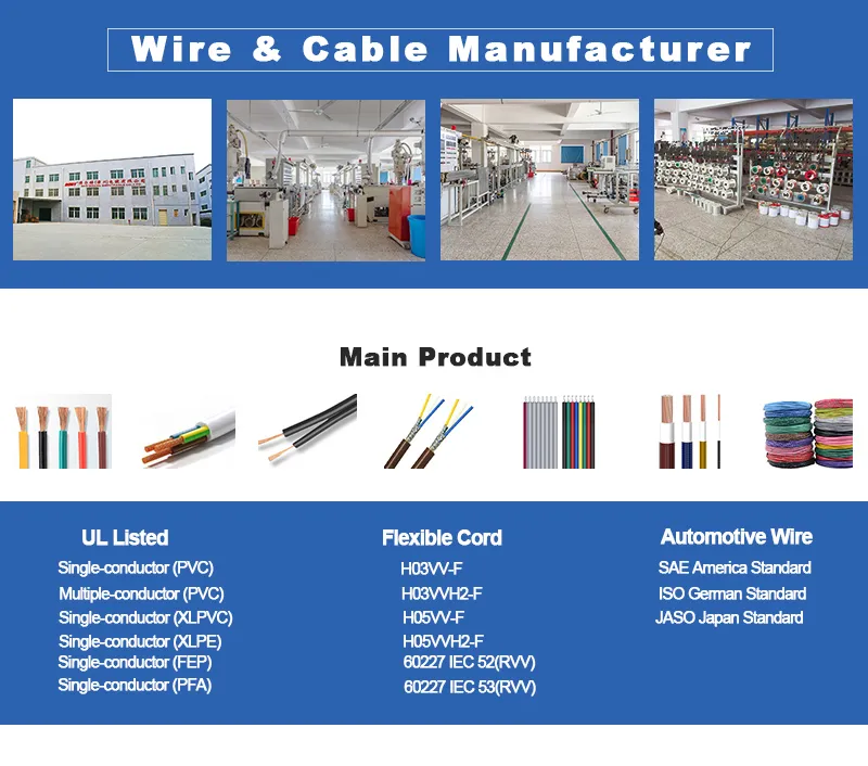 Flexible Cable Multi-Cores Sheathed Tray Cable and Instrumentation Cable