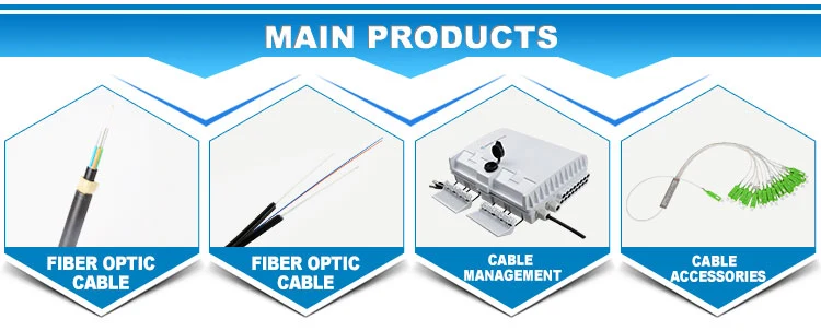 ADSS 80m Span Caja Empalme Fibra Optica 12, Carrier Clamp Aerial Cable