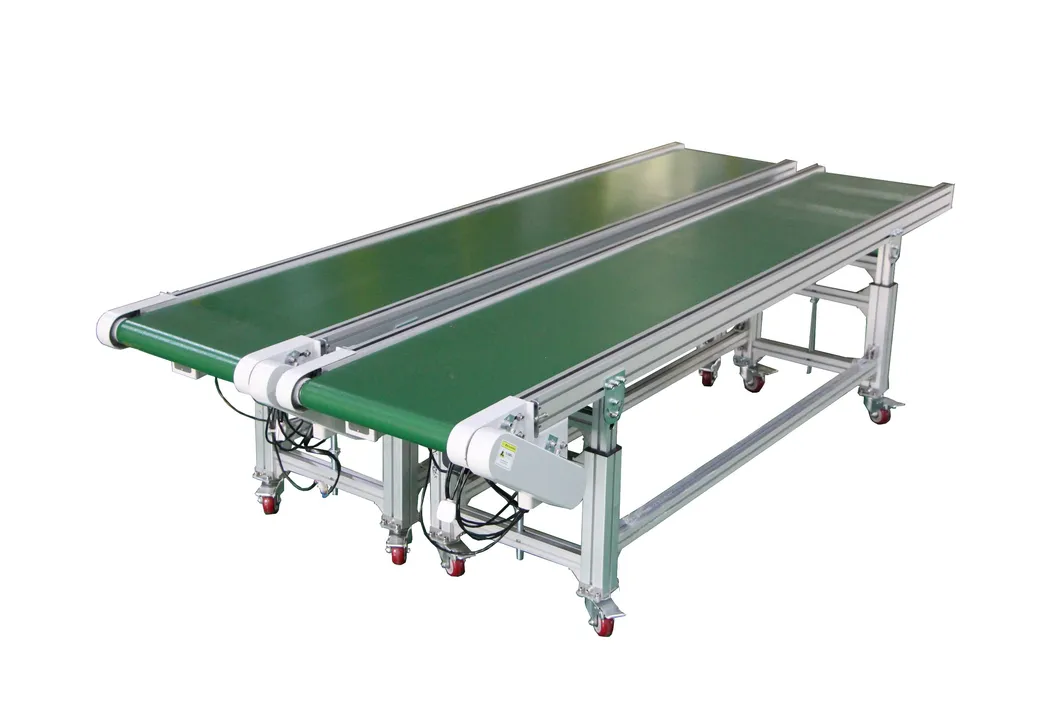 Belt Conveyor Systempvc/PU/PE Small Inclined Belt Conveyor