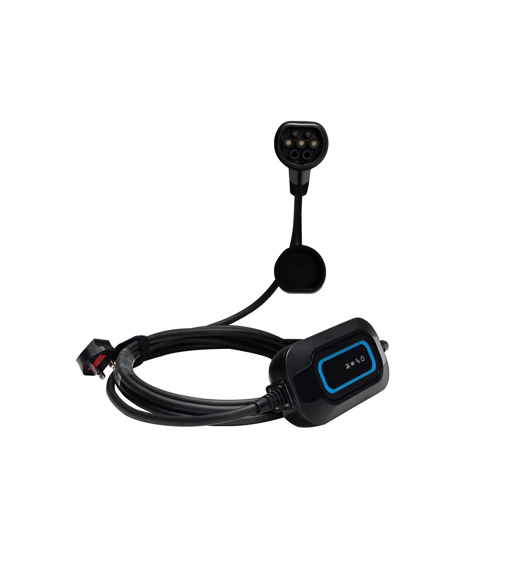 Mobile EV Charger Mode2 Type2 B Portable Charger AC Charging Plug 16A EV Quick Charger