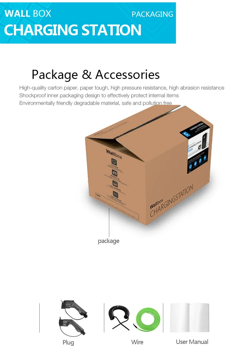 Besen IEC 62196-2 EV Charger Unit Wall-Mount 16A 3.5kw