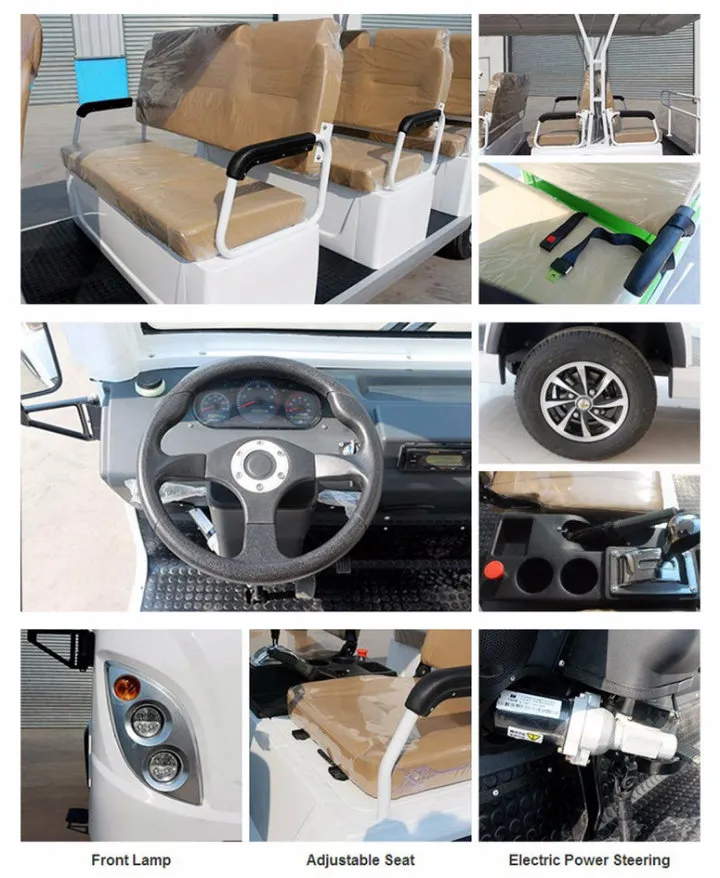 Sale 14 Seats Electric Tourist Car with Ce &SGS Certificate