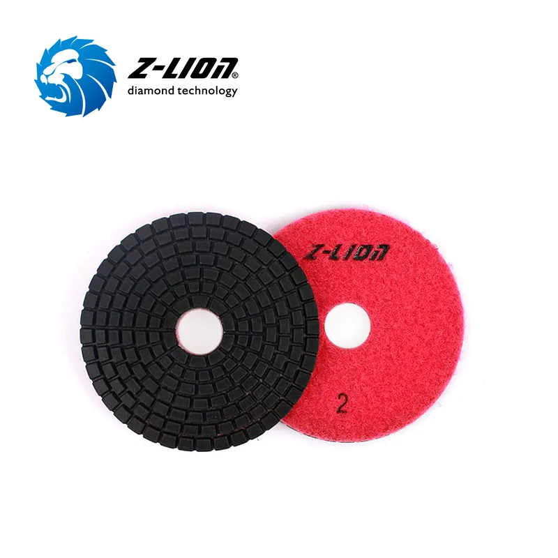 4inch 3 Steps Polishing Pad for Stone Marble Granite