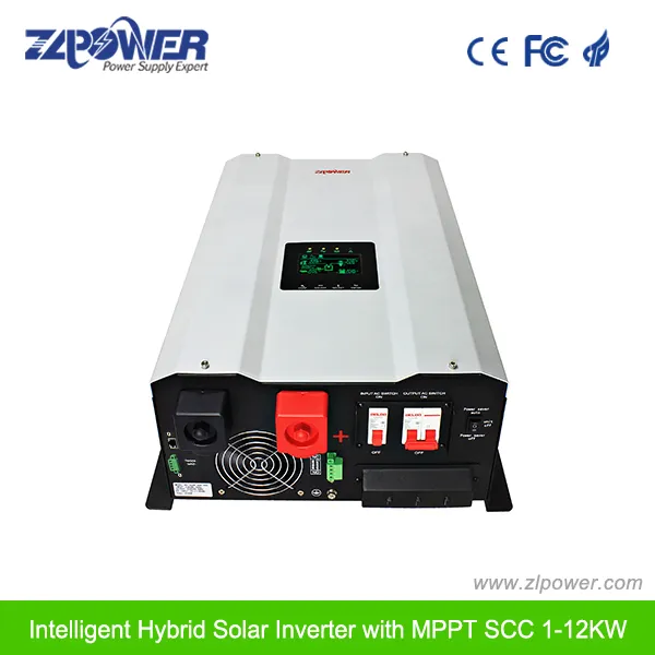 5kw Hybrid off Grid Pure Sine Wave Solar Charger Inverter