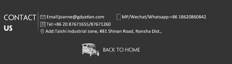 China Best Price 8 Seats Electric Sightseeing Tour Car