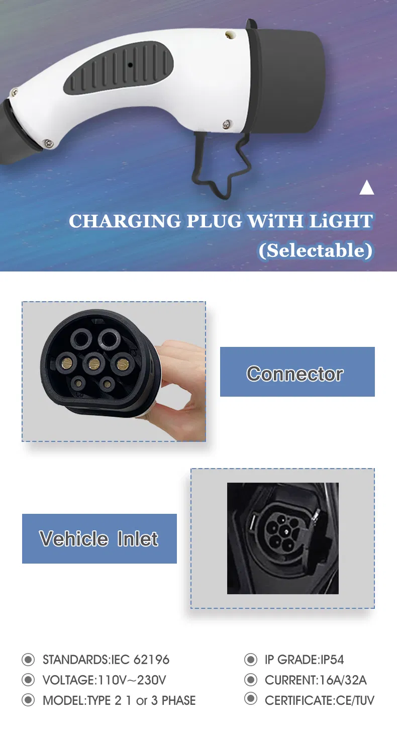 Zencar 3.5kw 16A Evse Level 2 Electric Vehicle Charger EV Car Charging for Home Using