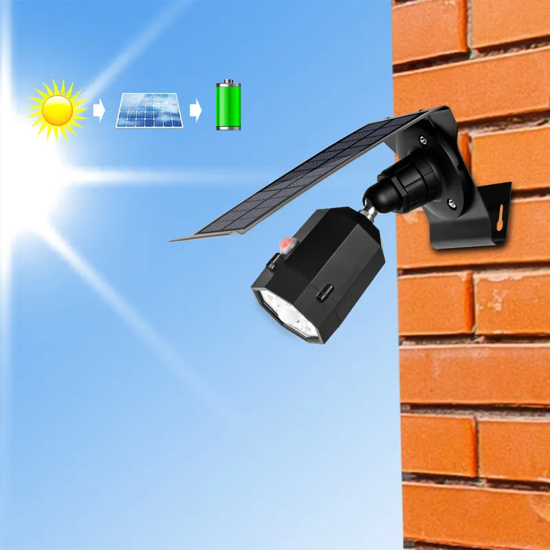 2019 Best Seller CCTV Solar Security Light for Home Villa