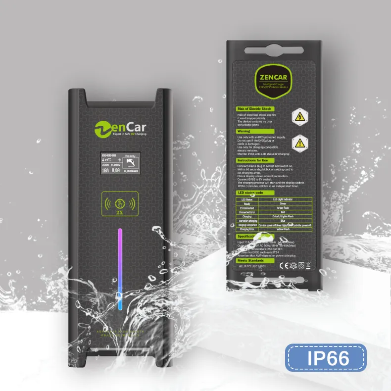 Electric Car Charger Portable EV Charger Type 1 Plug with 10A Au Plug