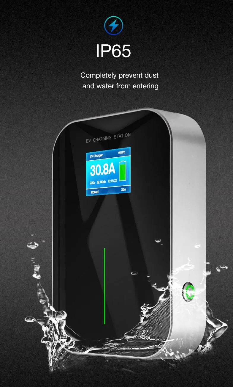 J1772 EV Charger EV Charging Unit with Type 1 Plug 32A 7kw