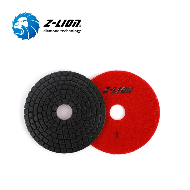 4inch 3 Steps Polishing Pad for Stone Marble Granite