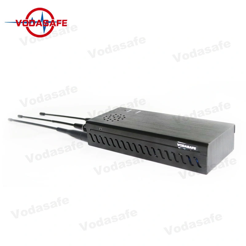 Remote Control Cell Phone Jammer with 3 Omni Directional Antennas SMA-Type Connector