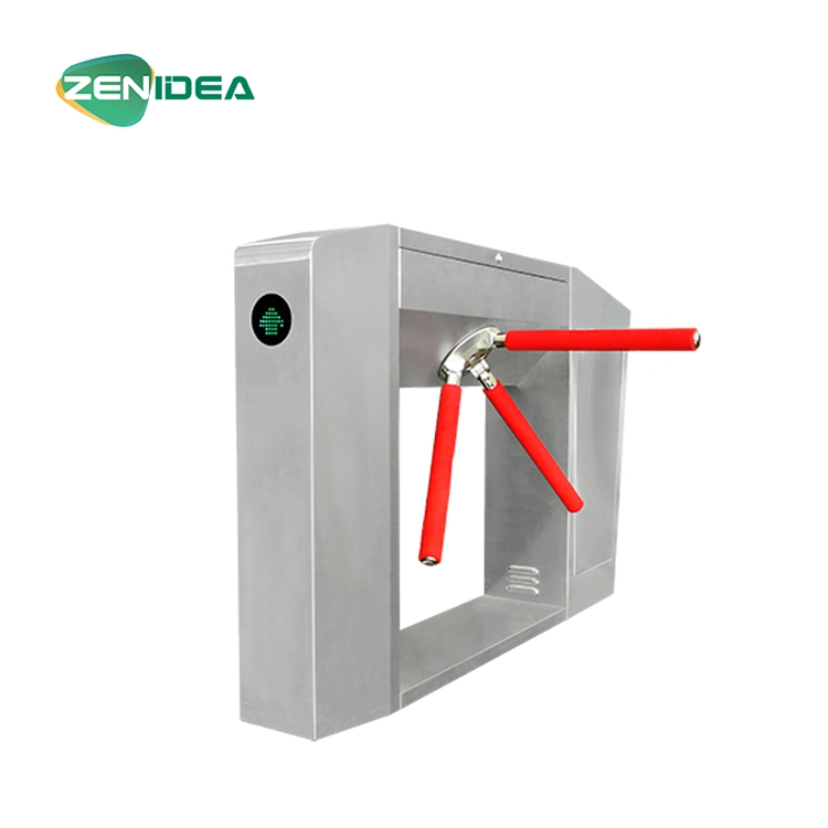 Cost Effective Bi-Directional Tripod Turnstile Gate Access Control System Facial Recognition Device