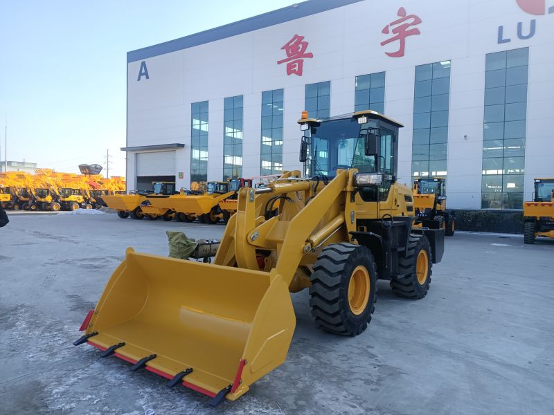 Four Wheel Drive Quick Coupler Compact Wheel Loader
