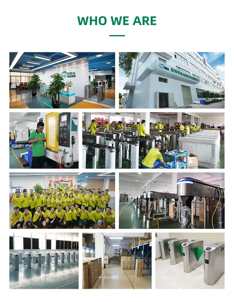 Single Directional Bi-Directional High Quality 180 Degrees 6 Pairs Speed Gate