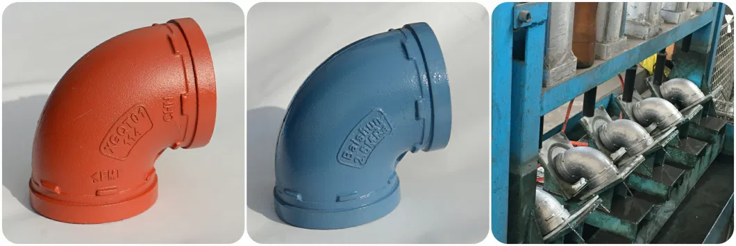 ASTM a-536 Grooved Elbow 90 Degree / Dci 90 Degree Elbow Grooved
