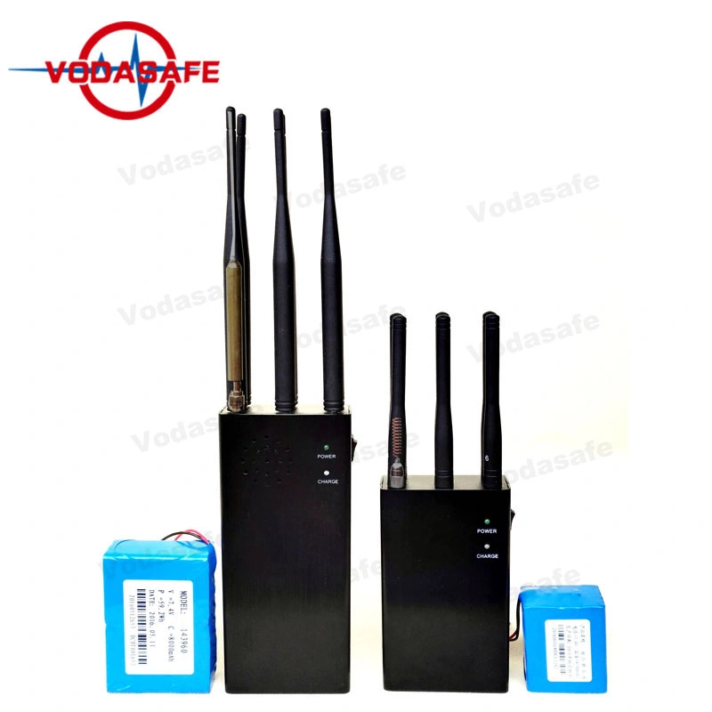 6 Antennas WiFi 5.8GHz Signal Blocker Jamming 2.4GHz Bluetooth WLAN WiFi Internet Blocker