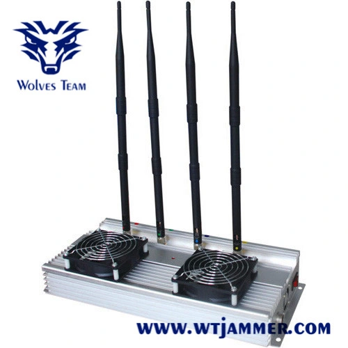 High Power 45W Indoor Cdm GSM 3G 4G Cell Phone Jammer (Omni Directional Antenna)