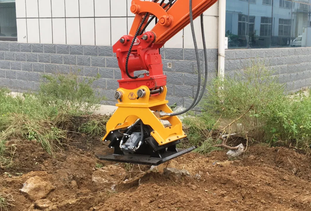 Jiangtu 9ton 10ton 12ton 13ton 15ton Excavator Attachments 180 Degree Tilting Hydraulic Quick Hitch Coupler