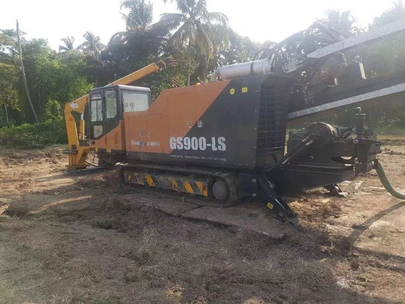 90 ton no-excavate HDD rig horizontal directional drilling machine