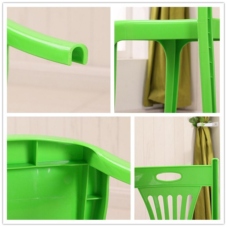 Bistro Cheap Stackable Portable Monoblock Clear Plastic Chair