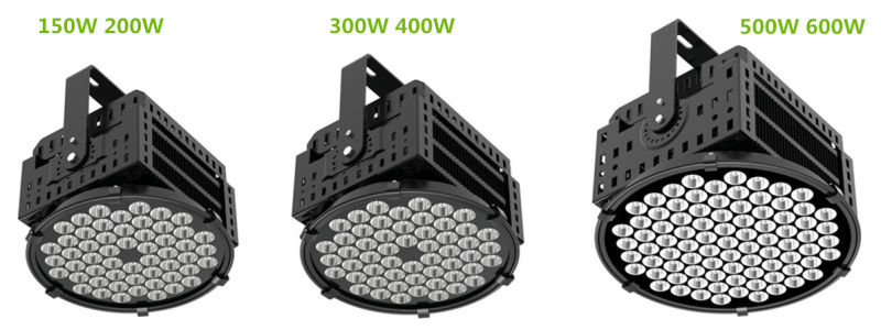 Outdoor IP65 Narrow Beam Angle LED Flood Light 150W 200W LED Projector Light