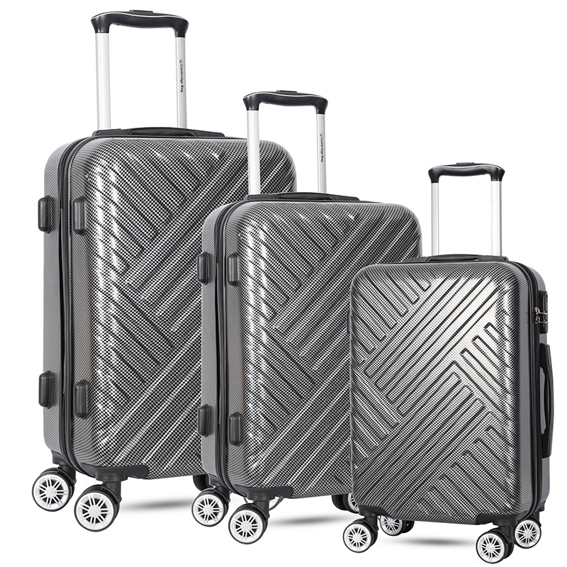 Amazon Supplier 24 Inch President Plastic Hard Case Luggage