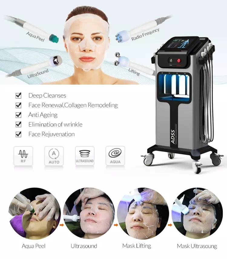Oxygen Jet O2 Peel Machine Water Oxygen Jet Peel Facial Equipment