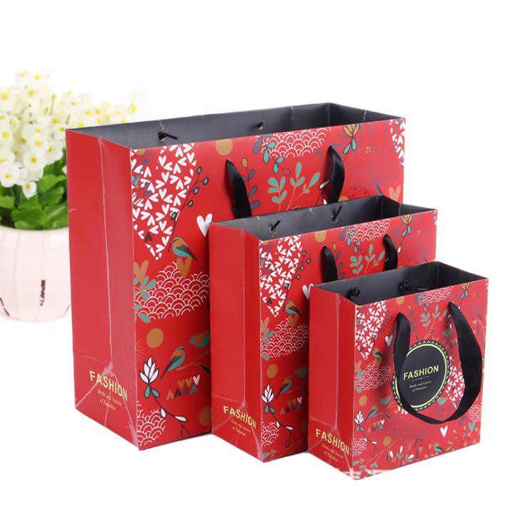 Good Quality White Board Paper Bags with Handles