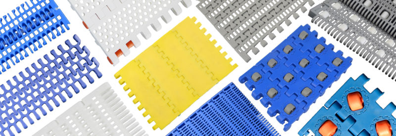 Hairise ISO Small Bore Perforated Flat Plastic Conveyor Modular Belt with Drainage