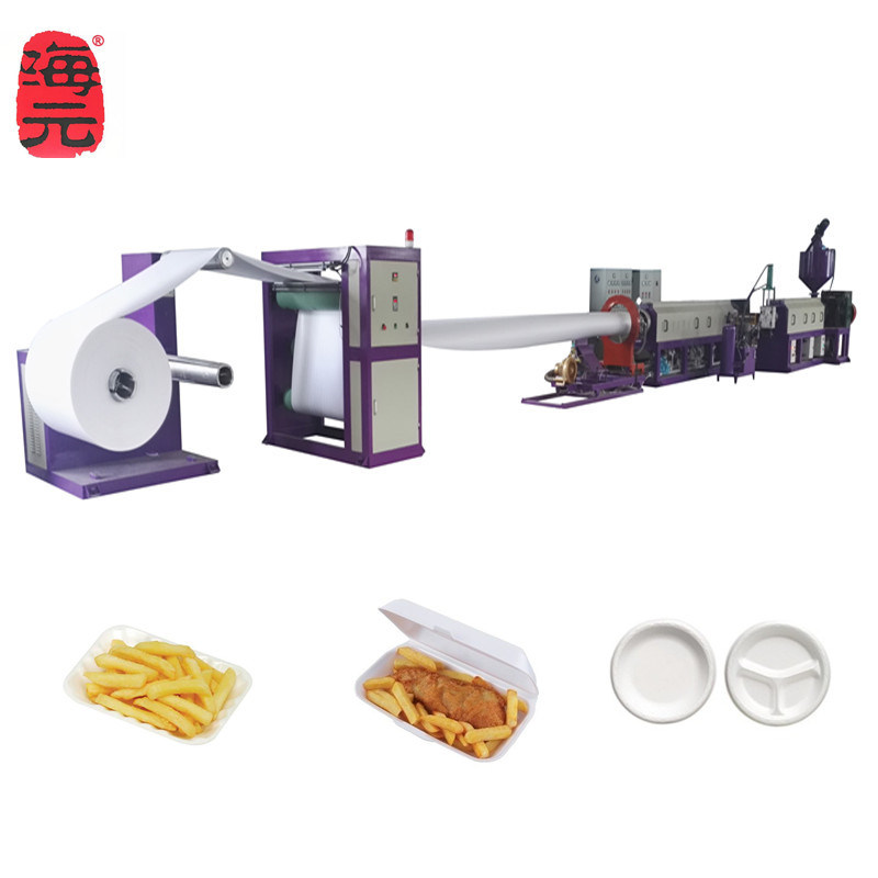Haiyuan Brand Polystyrene Foam Disposable Plates Dish Making Machine