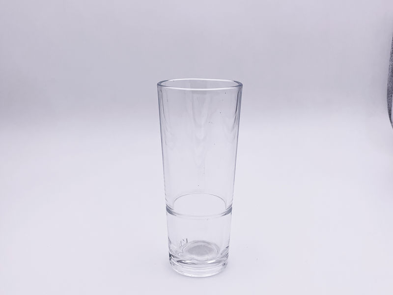 425ml Clear Narrow Bottom Glass Cup