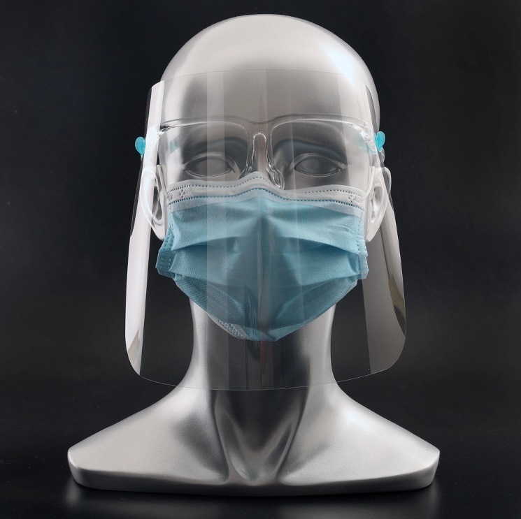 Wholesale Bulk Plastic Anti-Fog Cover Plastic Face Sheild