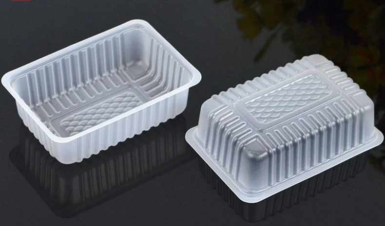 Disposable Plastic Packaging Trays Food Packaging Square Plastic Food Tray