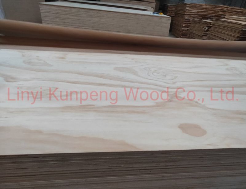 Factory Directly Sale Radiata Pine Commercial Plywood with Two Sides Sanded