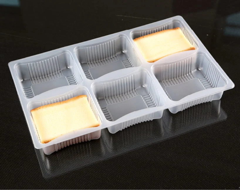 High Quality Blister Plastic Chocolate Biscuits Cake Tray For Food