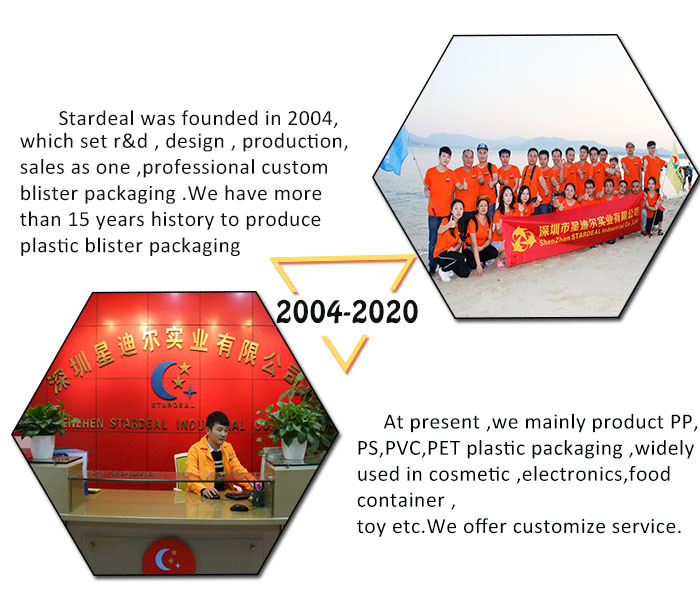 Takeaway Round Pet Plastic Food Tray Packaging