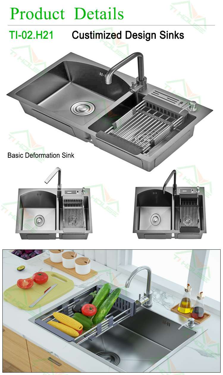 Space Saving Kitchen Sink Shallow Farmhouse Sink Prolific Sink