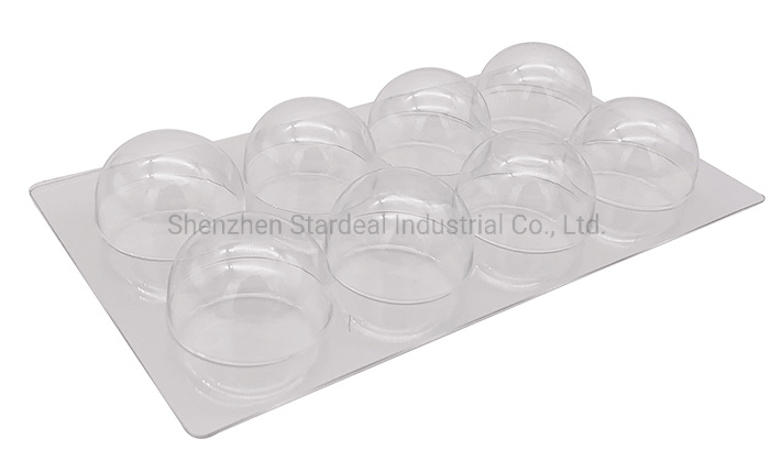 Chocolate Truffle Clear Plastic Blister Insert Tray