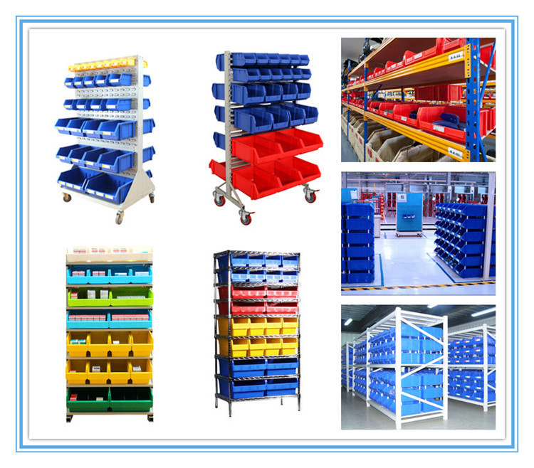 Industrial Warehouse Plastic Shelf Bin for Vertical Storage Automatic (PK001)