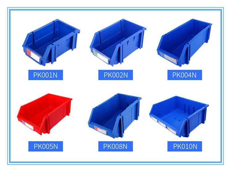 Open Fronted Plastic Stackable Large Industrial Storage Plastic Bin