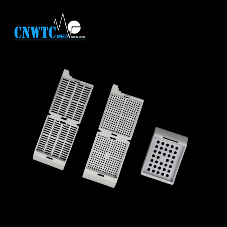 Hospital Laboratory Consumable Tissue Embedding Plastic Cassettes