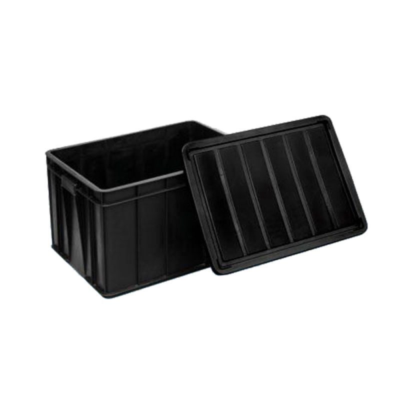 ESD Box ESD Bin Box Black Industrial ESD Plastic Storage Bins ESD Box