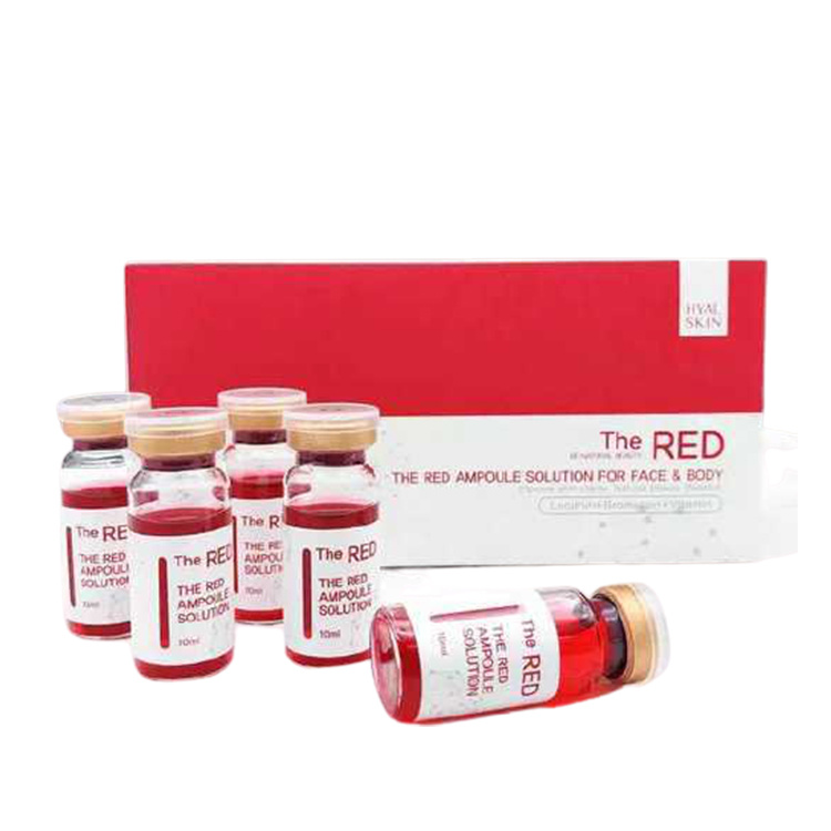 The Red Ampoule Solution Slimming Double Chin Remove