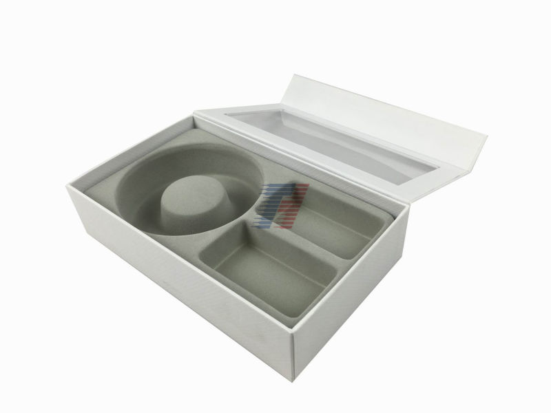 Magnetic Box Plastic Tray Inside Packaging Box for Belt