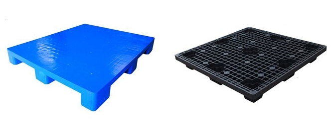 Double-Sided Durable Plastic Pallet for Storage and Logistics /Tray